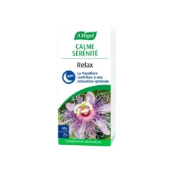 Complément alimentaire bio calme et sérénité à la passiflore Vogel Relax - les 30 comprimés