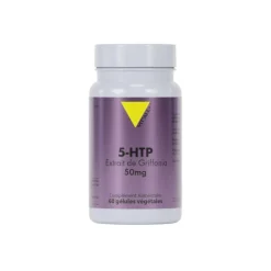 Complément alimentaire bio Vit’All+ 5-http extrait de Griffonia 50 mg - les 60 gélules