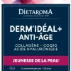 Complément alimentaire collagène + CoQ10 acide hyaluronique Dietaroma Dermidéal plus - 60 comprimés