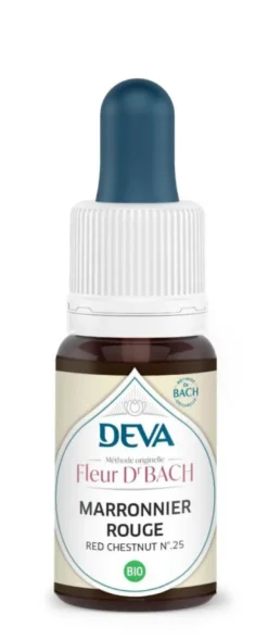 Complément alimentaire fleur de Bach marronnier rouge bio Deva - 15 ml