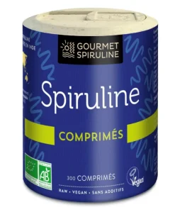 Complément alimentaire spiruline bio Gourmet Spiruline - 300 comprimés
