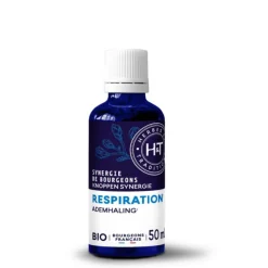 Complément alimentaire synergie gemmo respiration bio Herbes et Traditions - 50 ml