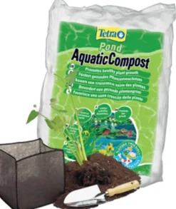 Compost pour plantes aquatiques coloris marron Tetra Pond Aquatic Compost - 8 L