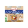 Compotée de carotte tomate et pâtes bonne nuit Babybio 2 x 200 g