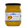 Compote de pêches jaunes allégée bio Coteaux Nantais - 540 g