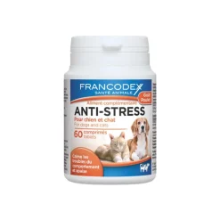 Comprimés anti-stress pour chien et chat x 60