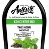 Concentré bio de thé noir menthe en bouteille - 13 cl