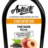 Concentré bio de thé noir pêche en bouteille - 13 cl