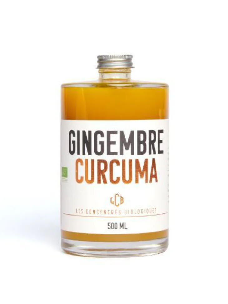 Concentré Bio Gingembre Curcuma Quai Sud - 500 ml
