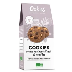 Cookie avoine au chocolat noir et noisettes Ookies - 320 g