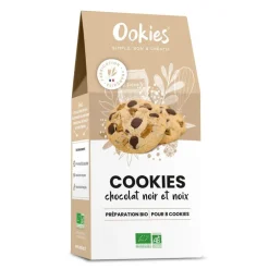 Cookies au chocolat noir et noix Ookies - 325 g