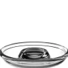 Coquetier en verre transparent Ciao - Ø 12 x H 2 cm