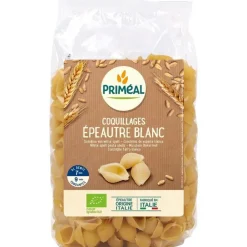 Coquillages epeautre blanc 500 g PRIMEAL