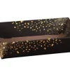 Corbeille panier gourmand Petra noire - 28 x 37 cm