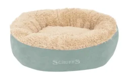 Corbeille pour chat coloris vert Scruffs Cosy – Ø 45 cm