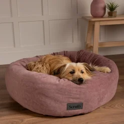 Corbeille pour chien coloris rose Scruffs Oslo Donut – Taille 2XL