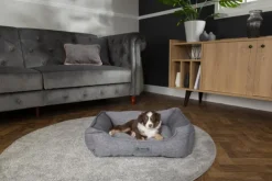 Corbeille pour chien gris foncé Manhattan Scruffs – Taille M