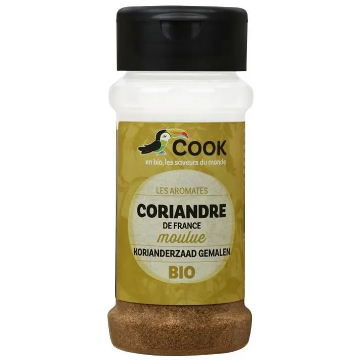 Coriandre en poudre bio en pot de 30 g