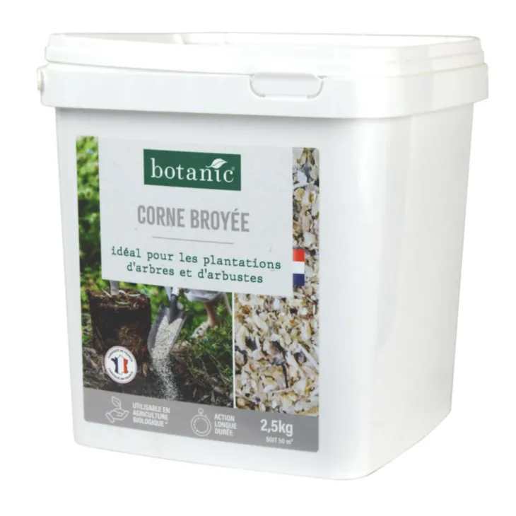 Corne broyée seau botanic® - 2,5 kg