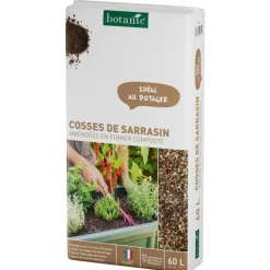 Cosses de sarrasin botanic® - 60 L