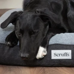 Couchage orthopédique pour chien coloris gris Scruffs Harvard - Taille XL 120 x 75 x 16 cm