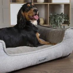 Couchage orthopédique pour chien coloris marron Scruffs Harvard - Taille XXL 110 x 82 x 22 cm