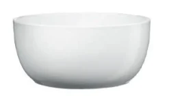 Coupe basel coloris blanc en céramique -  Ø 23 cm x 10 cm