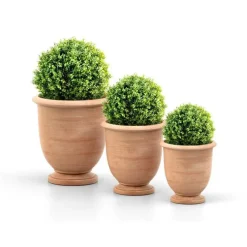 Coupe coloris terre claire Poterie Goicoechea Ederra - Ø 46 x H 48 cm