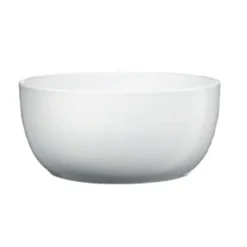 Coupe en céramique blanche Basel - Ø 20 x H 9 cm