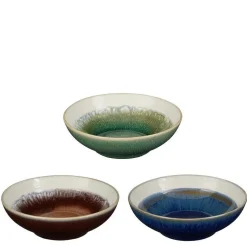 Coupe en grès de couleur Abbi - Ø 14 x H 4,5 cm