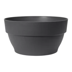 Coupe vibia campana Elho de 5,7 L coloris noir Ø 27 x H 14 cm