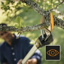 Coupe-branches multifonction à lame franche pour arbres et haies Fiskars