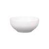 Coupelle en porcelaine blanche et contours striés Lina - Ø 15 cm