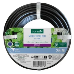 Couronne de micro-tuyau de 25 mètres Ø 4/6 mm botanic® - Arrosage goutte à goutte