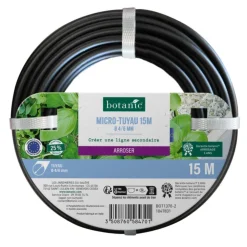 Couronne de micro-tuyau de 15 mètres Ø 4/6 mm botanic® - Arrosage goutte à goutte