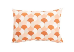 Coussin Bingo coloris marron en coton - 35 x 50 cm