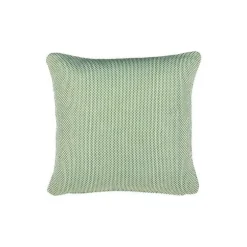 Coussin carré évasion vert Panama 44 x 44 cm