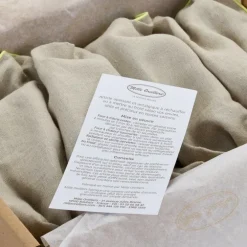 Coussin chauffant des kinés aux graines de lin Mille Oreillers - 24 x 50 cm