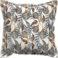 Coussin coloris multicolore en coton Niki - 45 x 45 cm