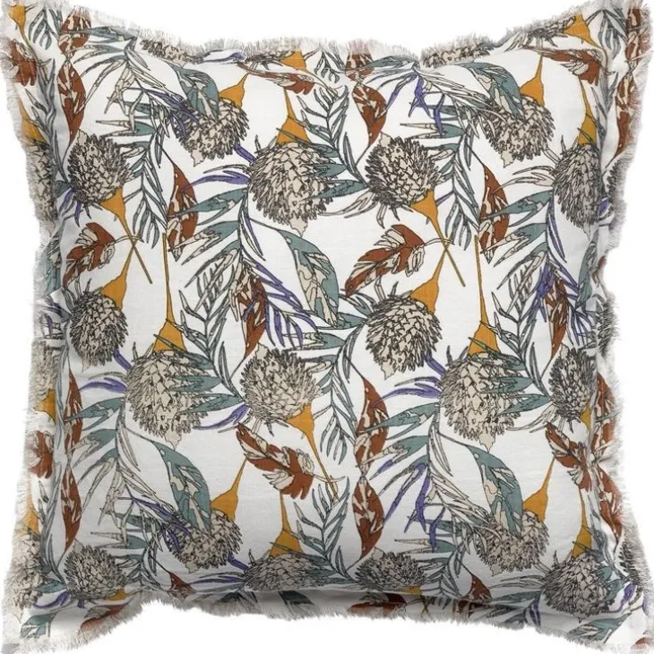 Coussin coloris multicolore en coton Niki - 45 x 45 cm