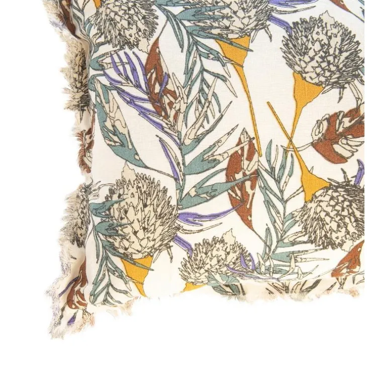 Coussin coloris multicolore en coton Niki - 45 x 45 cm