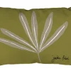 Coussin déco en polyester/coton Vanara Vert - 50 x 30 x 15 cm