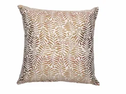 Coussin décoratif carré Canari coloris multicolore en coton - 45 x 45 cm