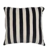Coussin décoratif carré Marcel coloris blanc en coton - 45 x 45 cm