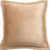 Coussin décoratif coloris grège en polyester Tender Vivaraise – 50 x 50