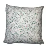 Coussin décoratif en coton imprimé coloris lin Helsinki – 40 x 40 cm