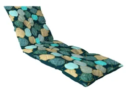 Coussin de bain de soleil flocons Elsa - 180 x 56 x 10 cm