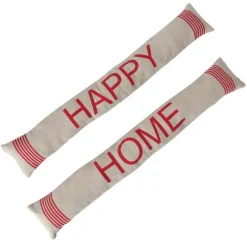 Coussin de porte Kaista coloris blanc - 90 cm