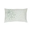 Coussin en tissu acrylique menthe glaciale Fermob Trèfle - 68 x 44 cm