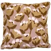 Coussin extérieur Tulipe en tissu coton/mousse polyester coloris zénith Fermob Bouquet sauvage - 44 x 44 cm